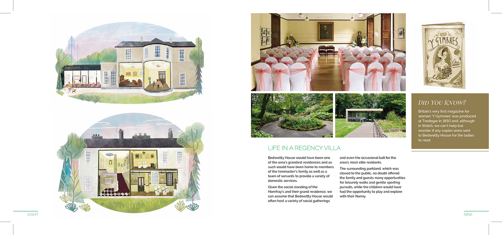 Bedwellty House Brochure Design