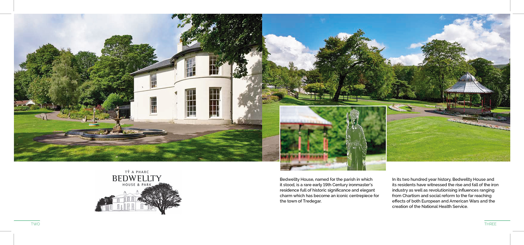 Bedwellty House Brochure Design