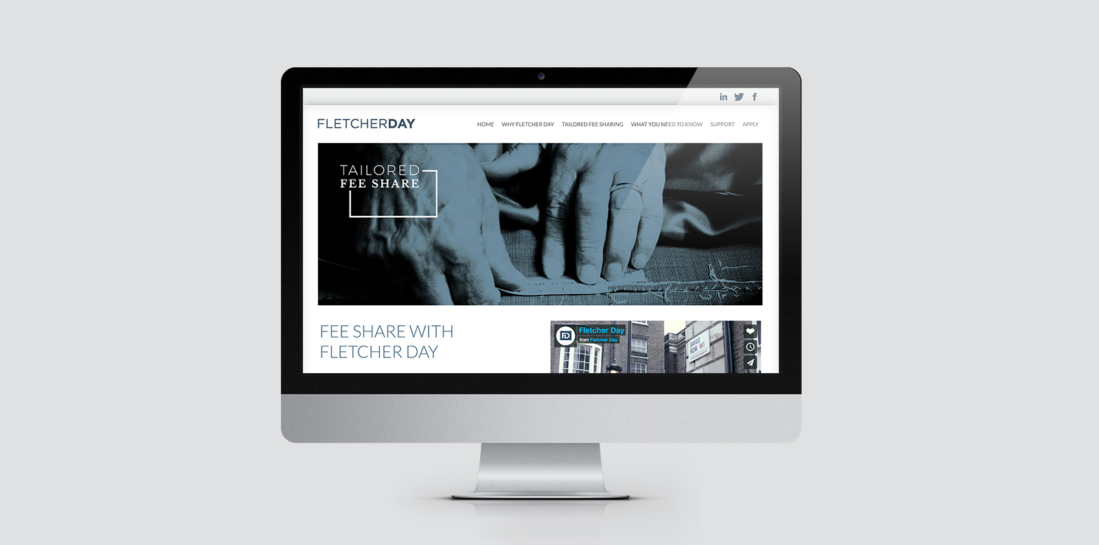 Fletcher Day Website Design