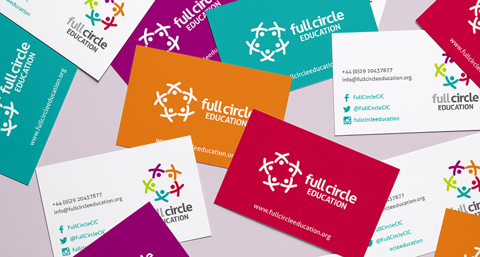 Full Circle Branding and Business Card Design