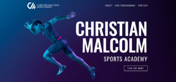 Christian Malcolm Sports Academy | Website Design | Dirty Little Serifs