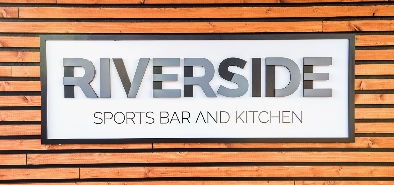 Riverside Logo Signage